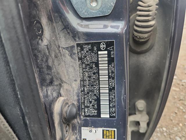 2012 TOYOTA PRIUS - JTDKN3DU6C1541707