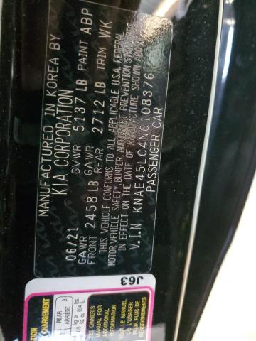 2022 KIA STINGER GT KNAE45LC4N6108376