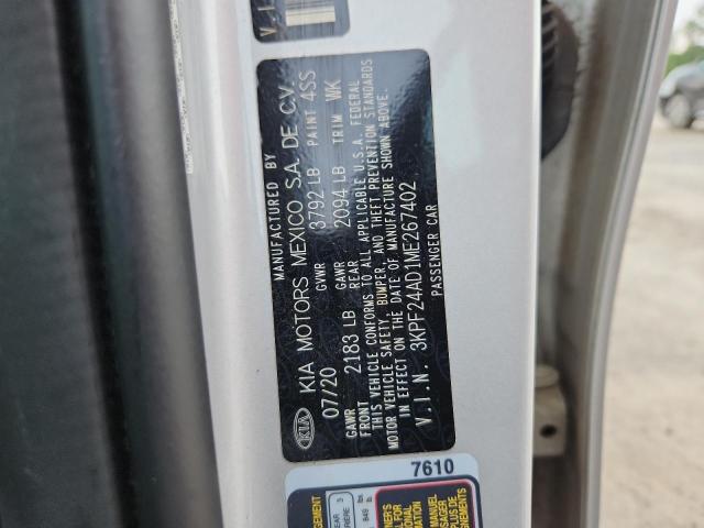 2021 KIA FORTE FE - 3KPF24AD1ME267402