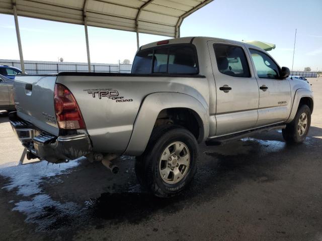 TOYOTA TACOMA DOU 2006 silver  gas 5TEJU62N76Z213251 photo #4