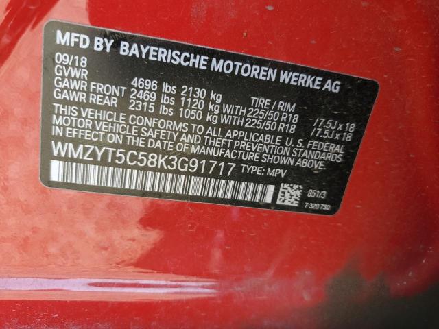 2019 MINI COOPER S C WMZYT5C58K3G91717