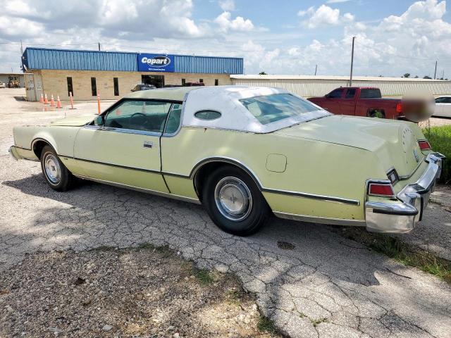 Vin: 5y89a889209, lot: 64262235, lincoln continentl 19752