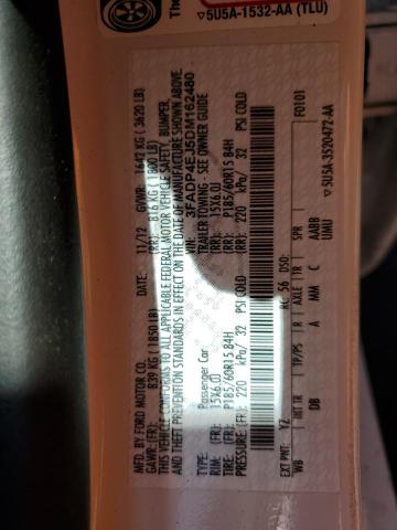2013 FORD FIESTA SE - 3FADP4EJ5DM162480