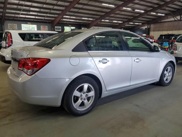 CHEVROLET CRUZE LT 2015 silver sedan 4d gas 1G1PC5SB3F7238807 photo #4