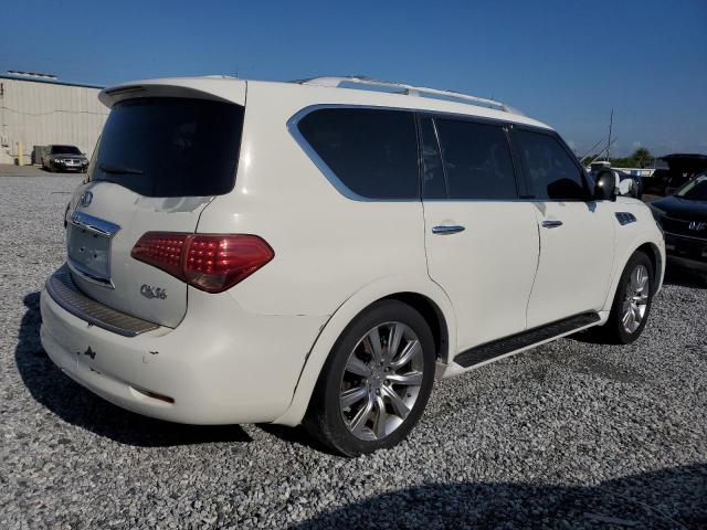INFINITI QX56 2013 white 4dr spor gas JN8AZ2ND5D9730168 photo #4
