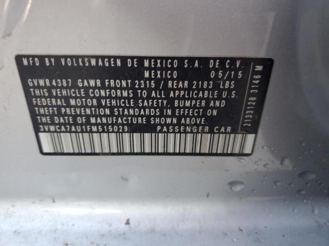 2015 VOLKSWAGEN GOLF SPORT - 3VWCA7AU1FM515029