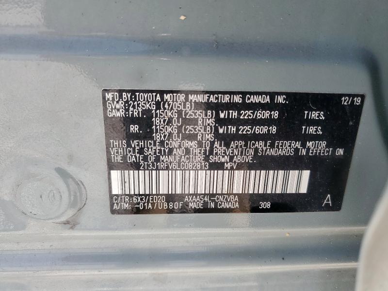 2020 TOYOTA RAV4 ADVEN 2T3J1RFV6LC082813
