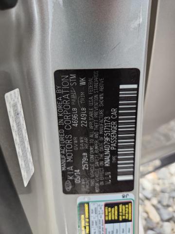 2015 KIA CADENZA PR KNALN4D79F5171173