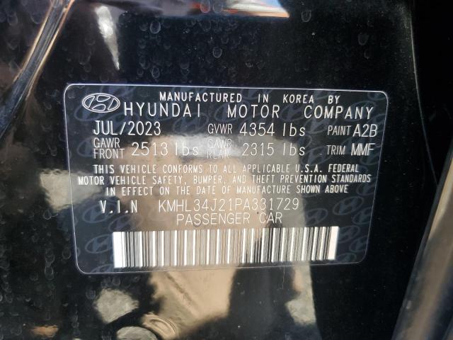 2023 HYUNDAI SONATA LIM KMHL34J21PA331729