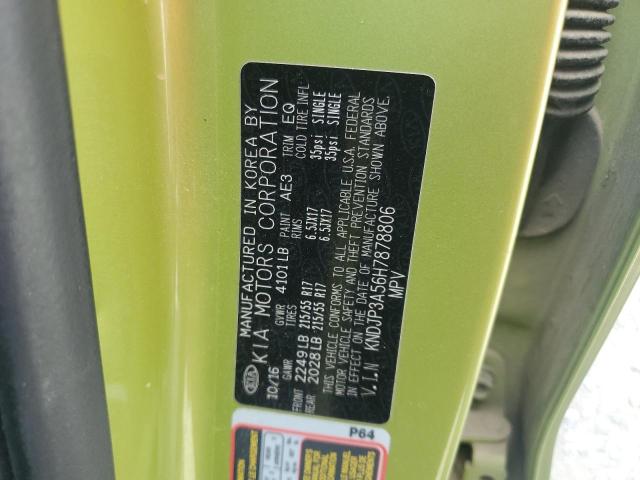 2017 KIA SOUL + KNDJP3A56H7878806