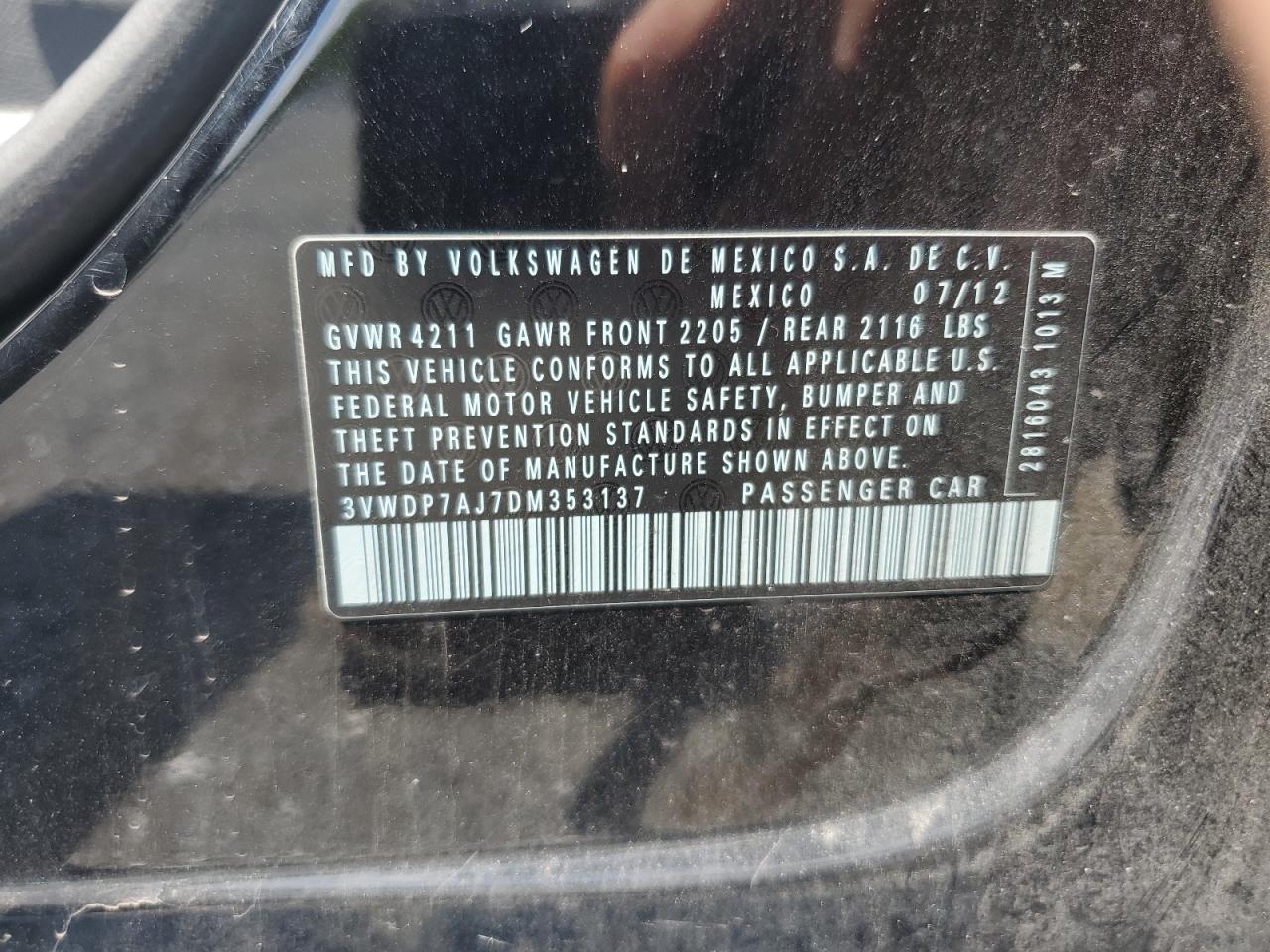 Volkswagen Jetta se 2013