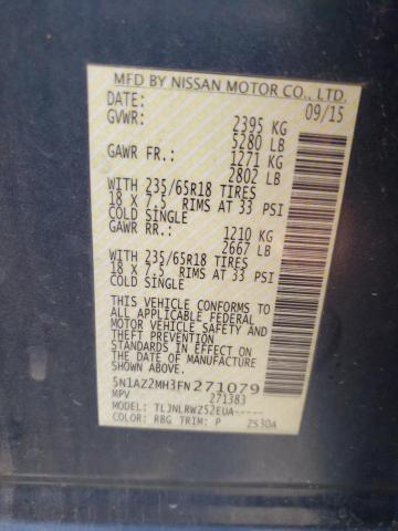 2015 NISSAN MURANO S 5N1AZ2MH3FN271079