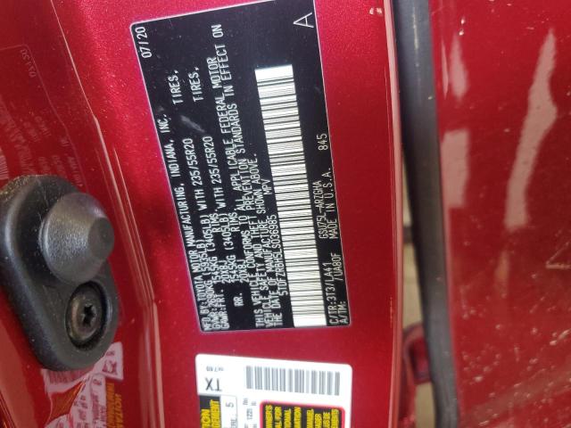 2020 TOYOTA HIGHLANDER - 5TDFZRBH5LS036985
