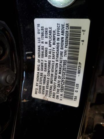 2016 HONDA CIVIC LX 19XFC2F57GE207955