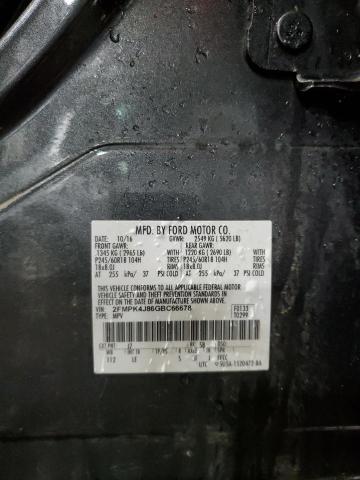 2016 FORD EDGE SEL - 2FMPK4J86GBC66678