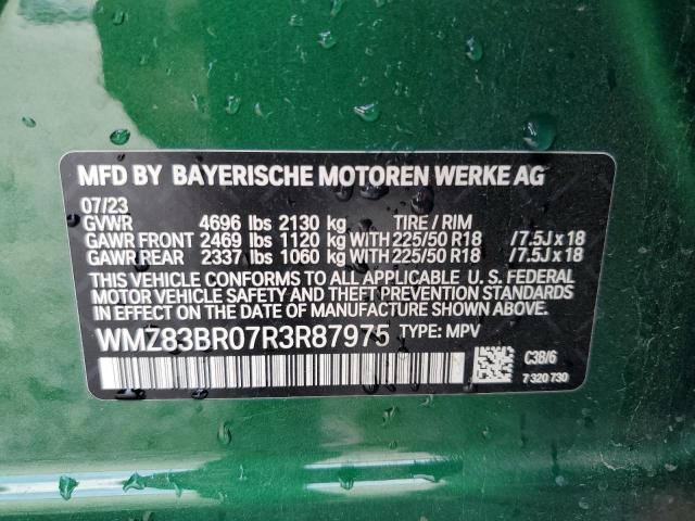 2024 MINI COOPER S C WMZ83BR07R3R87975