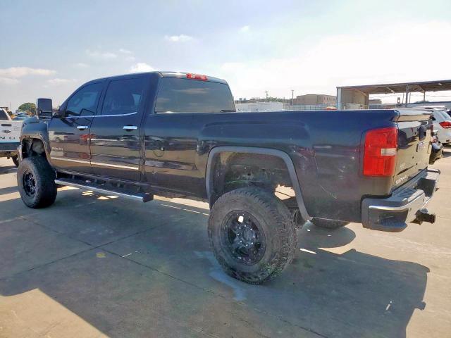 GMC SIERRA K25 2015 black crew pic diesel 1GT12ZE87FF149836 photo #3