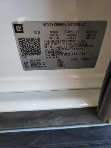 2020 BUICK ENCLAVE AV 5GAEVCKW1LJ149611