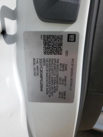 2023 CHEVROLET CORVETTE S 1G1YC2D49P5125944