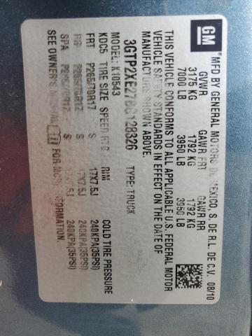 2011 GMC SIERRA K15 - 3GTP2XE27BG128326