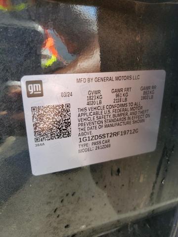 2024 CHEVROLET MALIBU LT - 1G1ZD5ST2RF197126