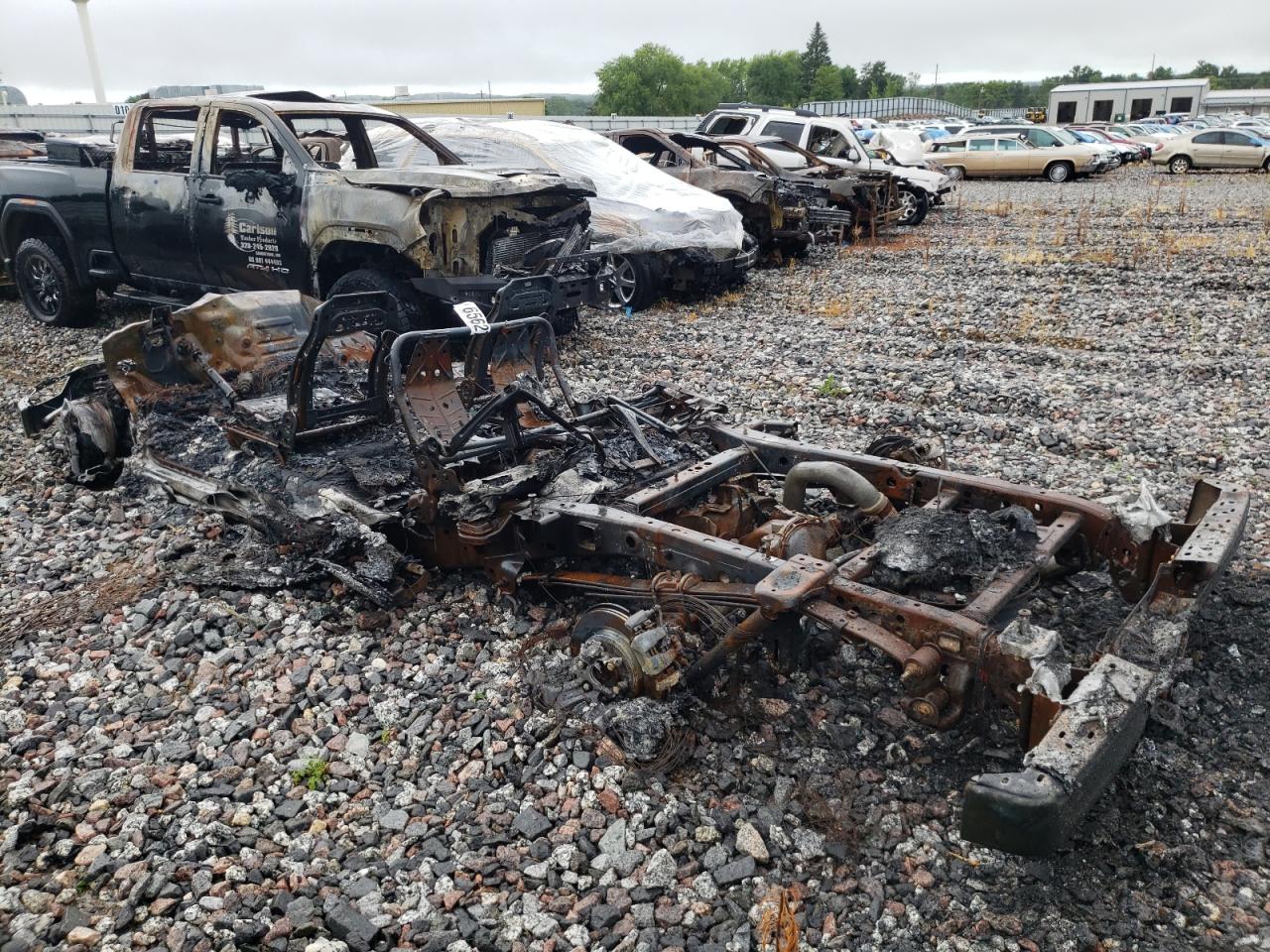 Lot #3213195101 2021 FORD F150 SUPER