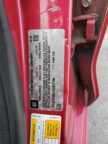 2019 CHEVROLET SPARK LS KL8CB6SA1KC817746