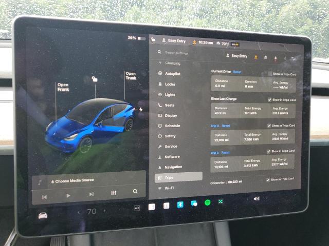 2021 TESLA MODEL Y 5YJYGDEE9MF184694