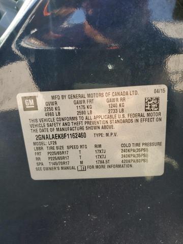 2015 CHEVROLET EQUINOX LS 2GNALAEK8F1162460