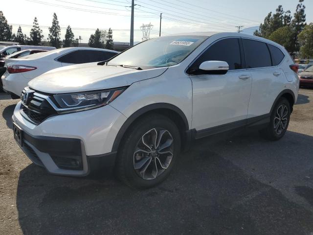 HONDA CR-V EX 2020 white  gas 7FARW1H56LE013728 photo #1