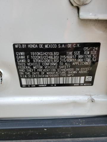 2025 HONDA HR-V LX 3CZRZ2H3XSM706085