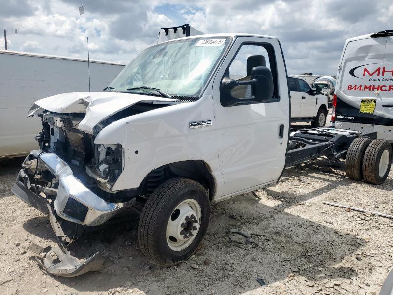 FORD ECONOLINE 2023 white  gas 1FDWE3FN5PDD04505 photo #1