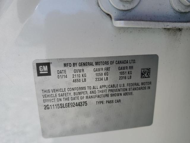 2014 CHEVROLET IMPALA LT - 2G1115SL6E9244375