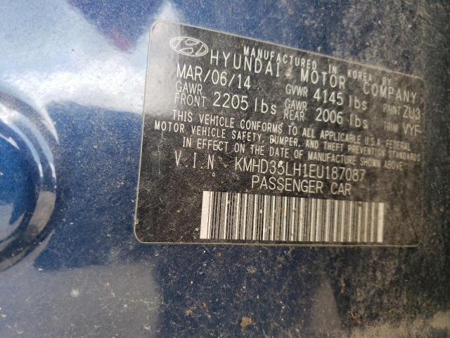 2014 HYUNDAI ELANTRA GT - KMHD35LH1EU187087