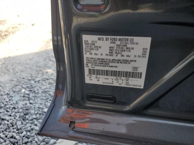 2015 FORD F150 SUPERCREW 1FTEW1EG0FFA48152