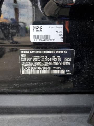 2024 BMW X5 XDRIVE4 5UX23EU04R9V88208