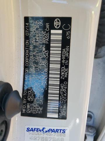 2014 TOYOTA PRIUS - JTDKN3DU8E0391043