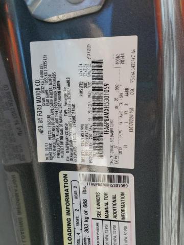 2017 FORD MUSTANG 1FA6P8AMXH5301059