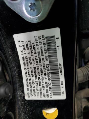 2017 HONDA CIVIC TOUR - 19XFC1F95HE010328
