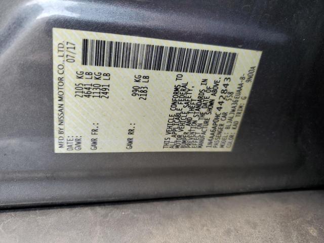 2017 NISSAN MAXIMA 3.5 - 1N4AA6AP0HC442843