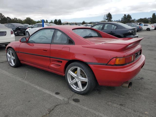 TOYOTA MR2 1991 red  gas JT2SW21M9M0010478 photo #3