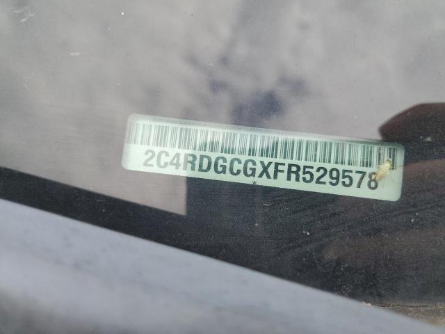 2015 DODGE GRAND CARA 2C4RDGCGXFR529578