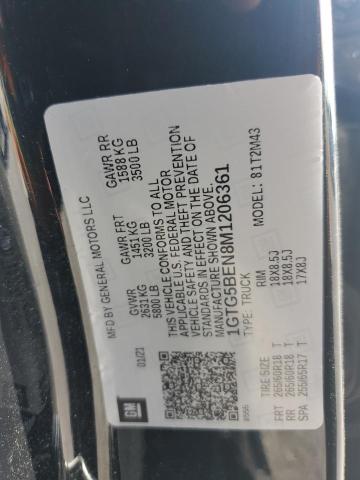 2021 GMC CANYON ELE 1GTG5BEN8M1206361