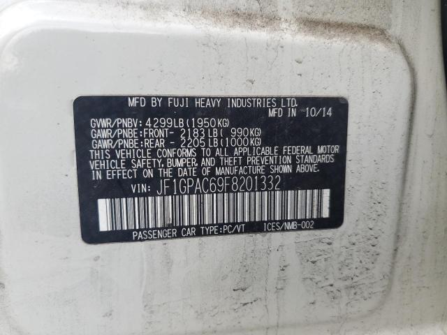 2015 SUBARU IMPREZA PR JF1GPAC69F8201332