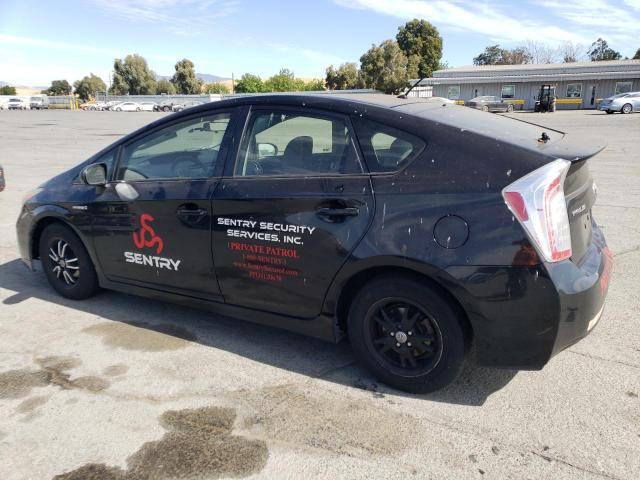 TOYOTA PRIUS 2012 black  hybrid engine JTDKN3DU8C5510807 photo #3