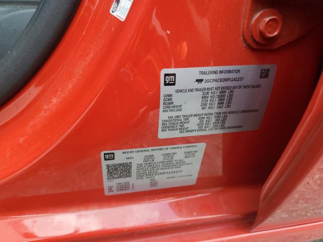 2023 CHEVROLET SILVERADO C1500 LT 2GCPACED0P1141237