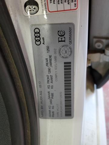 2017 AUDI A6 PREMIUM WAUF2AFC2HN112970