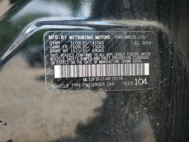 2018 MITSUBISHI MIRAGE G4 ML32F3FJ7JHF15174