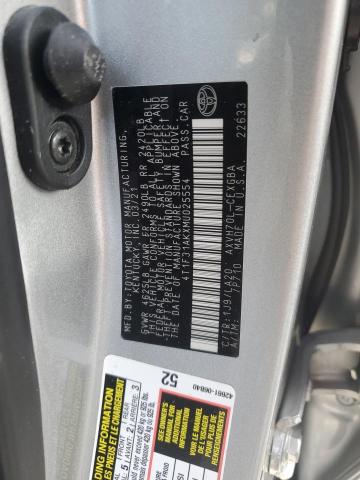 2021 TOYOTA CAMRY XLE 4T1F31AKXMU025554
