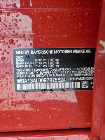 2024 BMW M235XI - WBA13AL00R7R75824